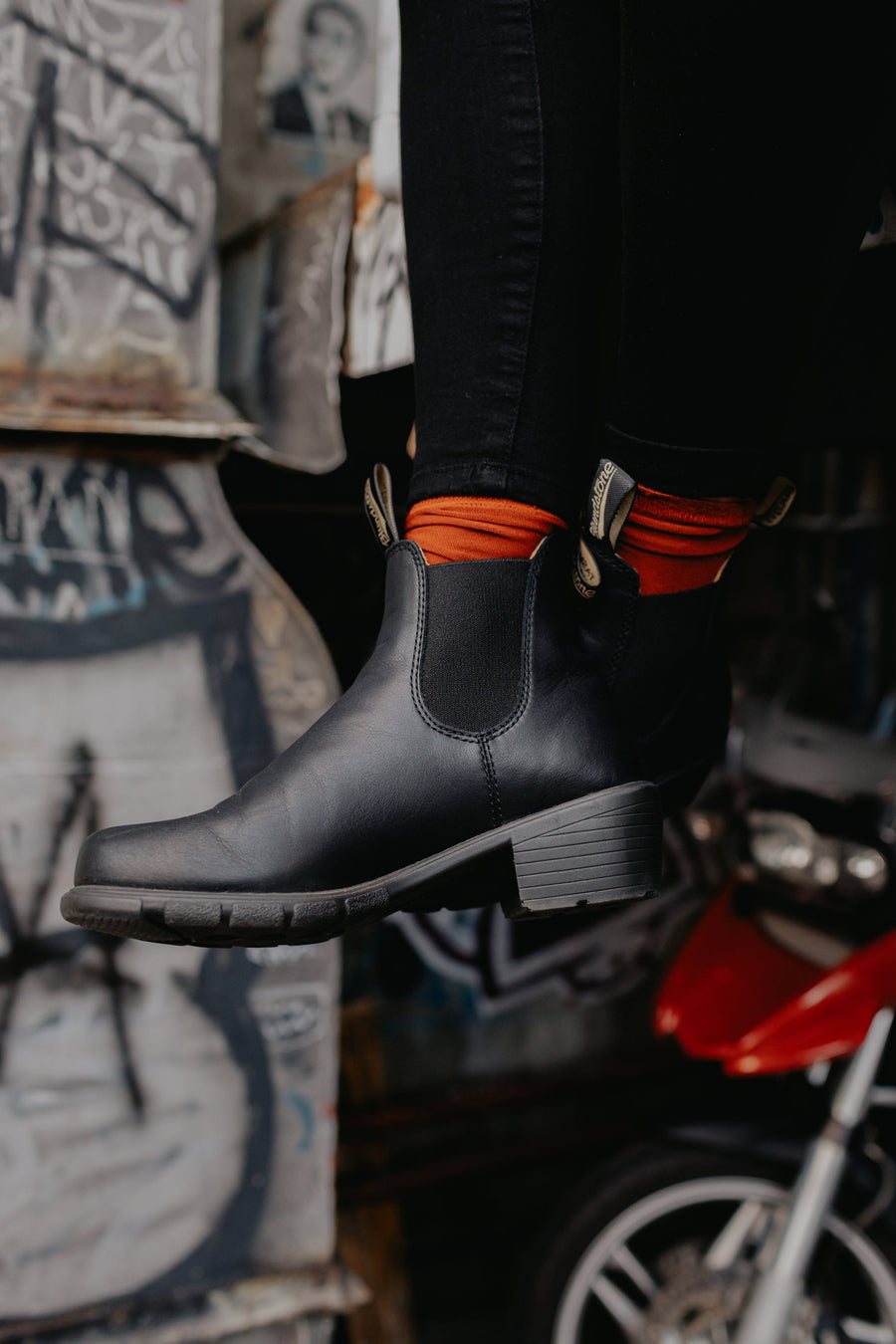 Blundstone Womans Heel 1671, Black (Dame)