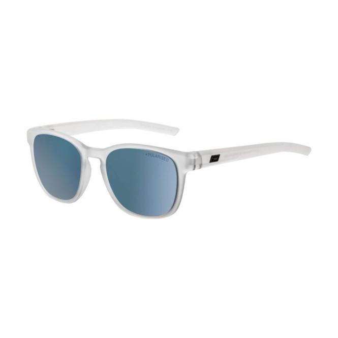 DirtyDog Lit-Satin Xtal Clear-Grey | Ice Blue Mirror