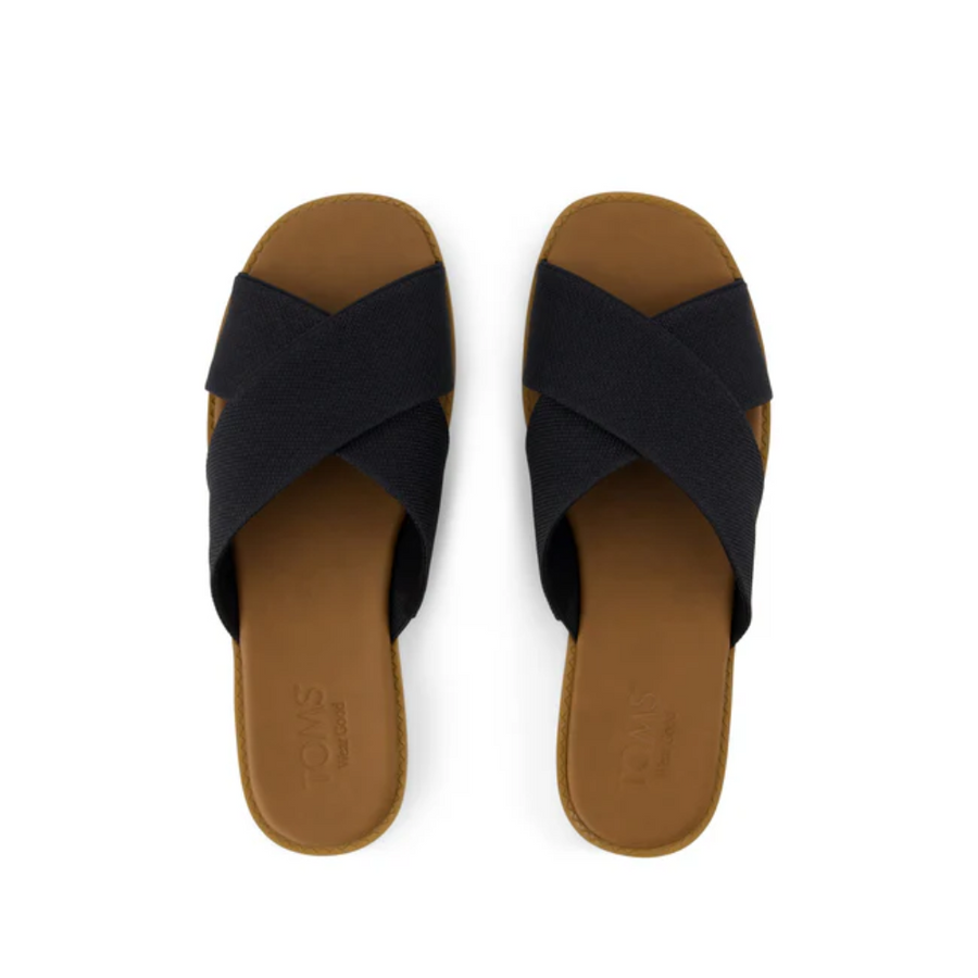 Toms Mae Crossover Black Leather