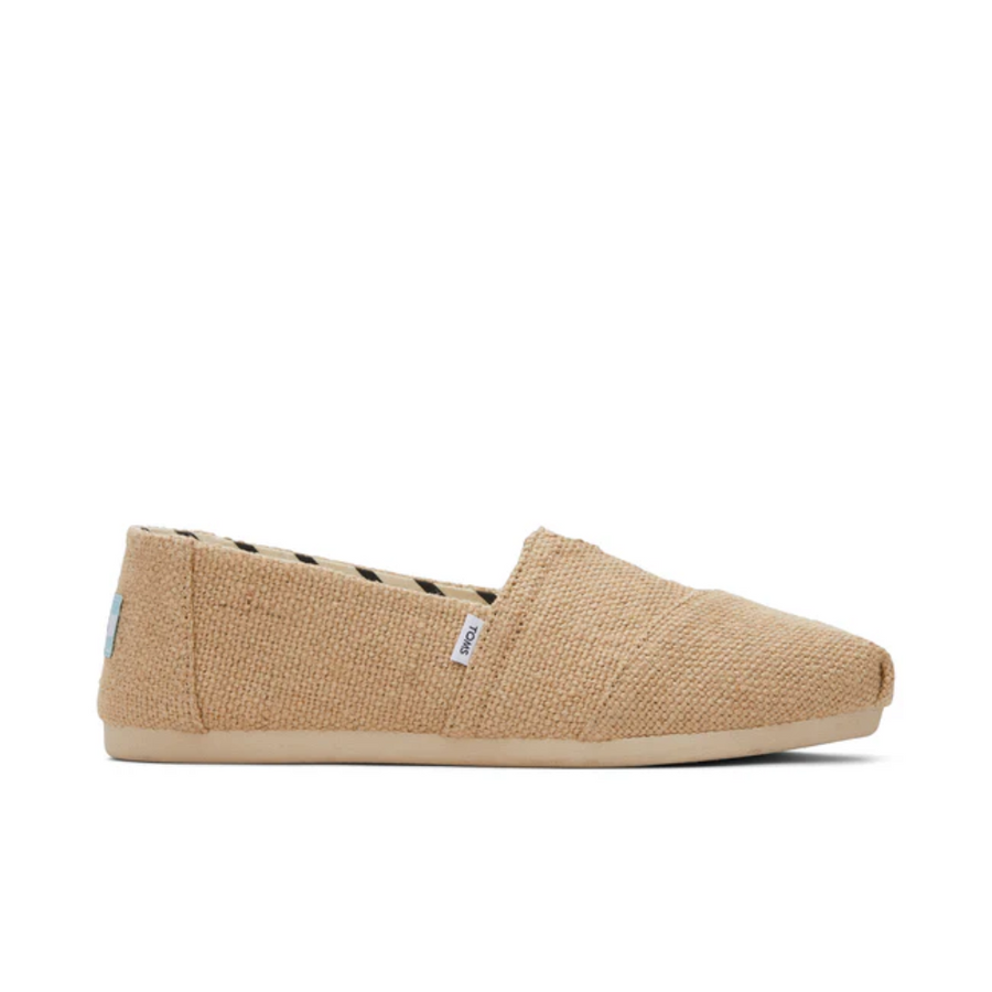 Toms Alpargata Natural Undyed Heritage Canvas