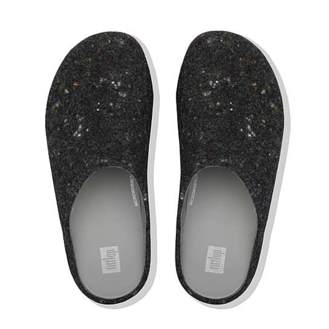 FitFlop Shuv Felt Grey