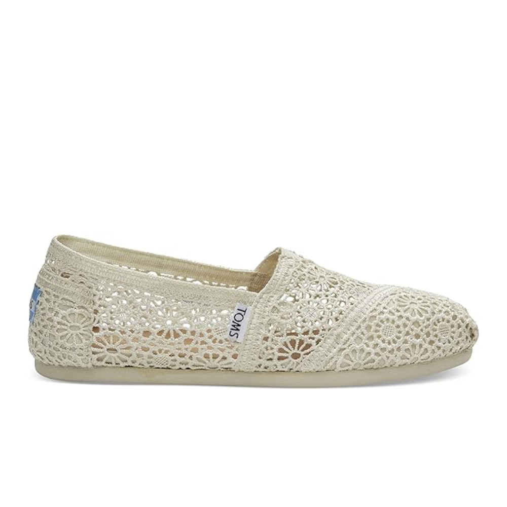 Toms Classics Natural Moroccan Crochet