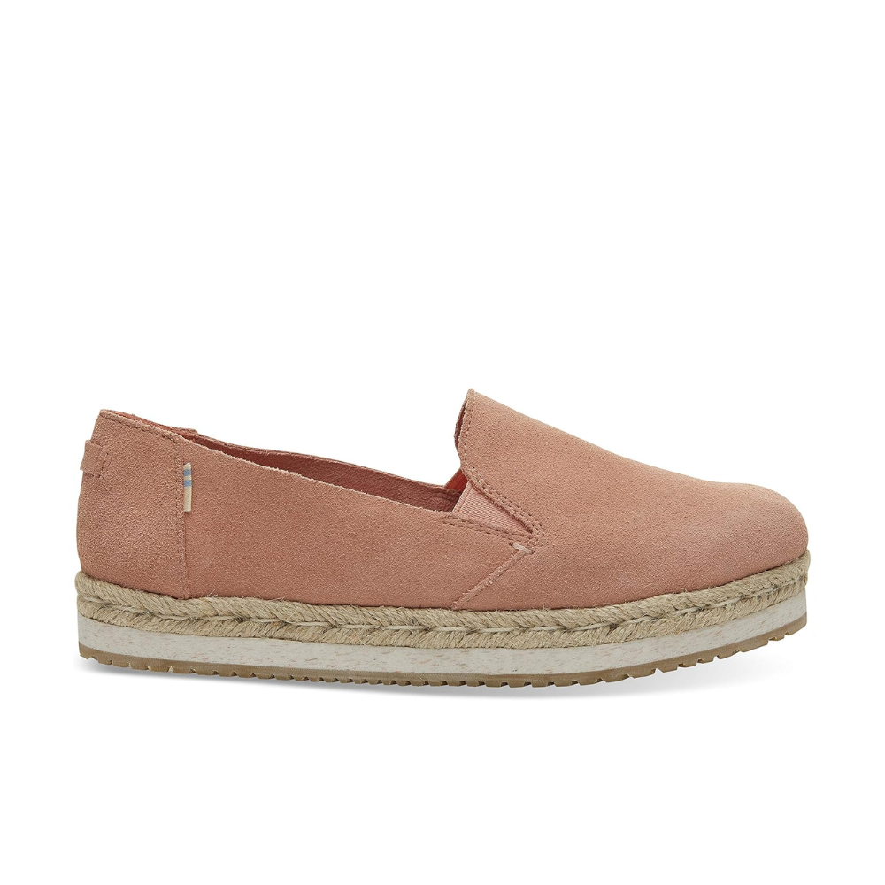 Toms Palma Coral Pink Suede