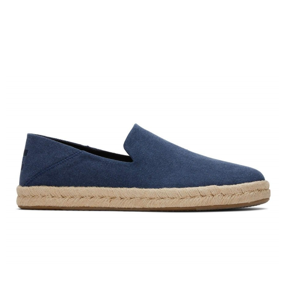 Toms Santiago Navy Recycled Canvas