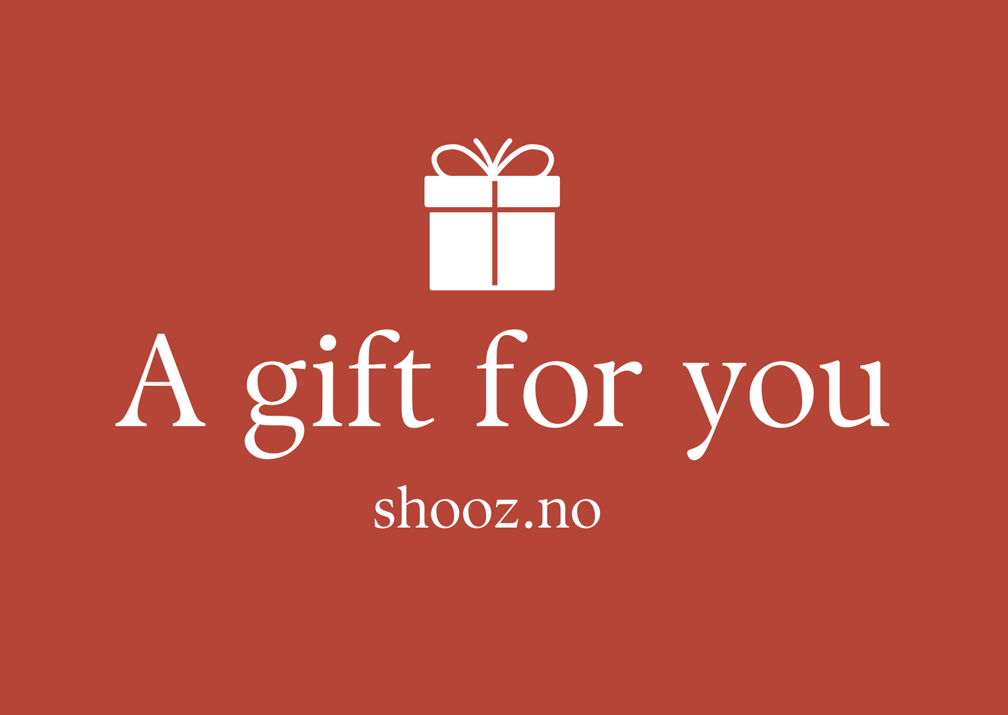 Shooz.com gavekort đâš