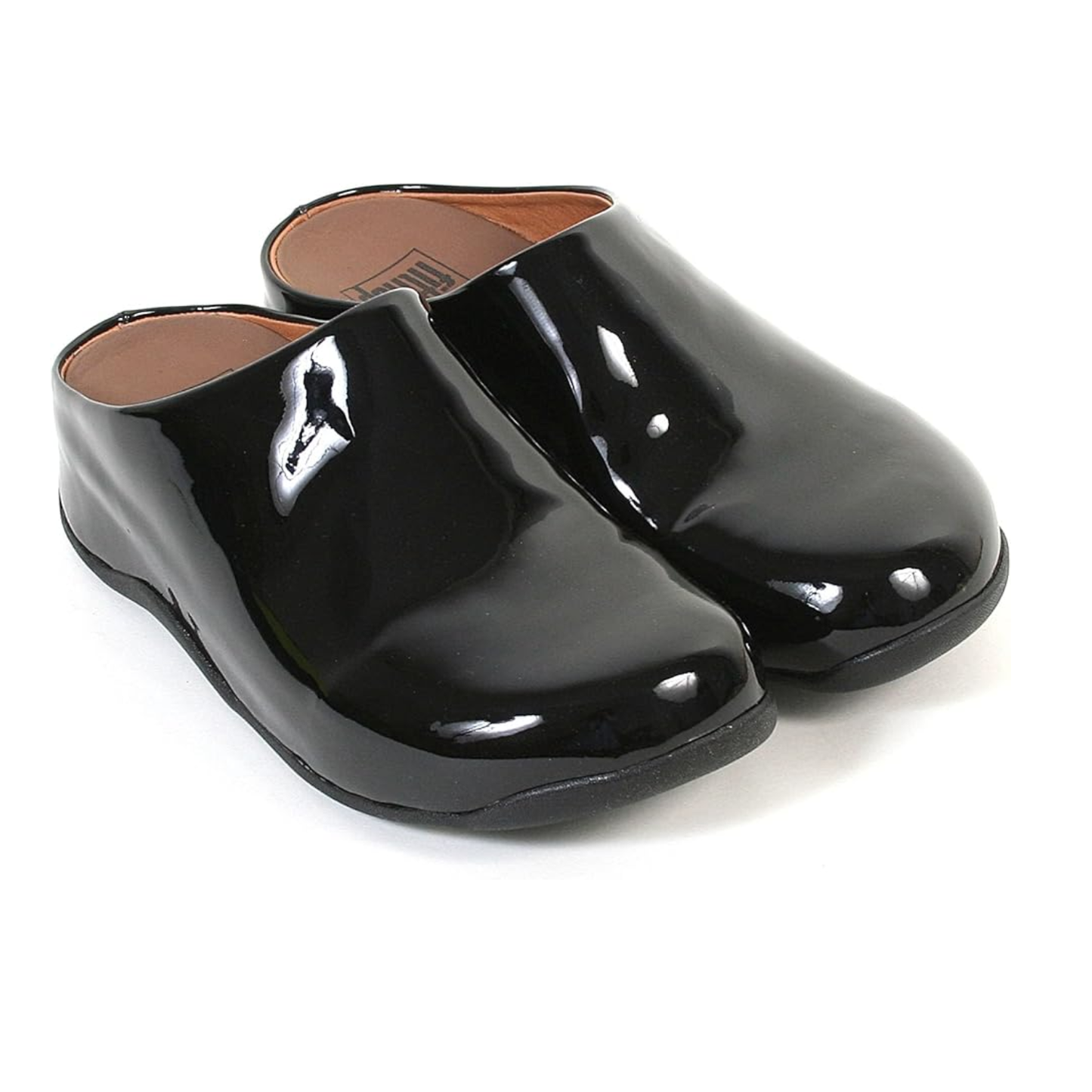 FitFlop Shuv Patent Black