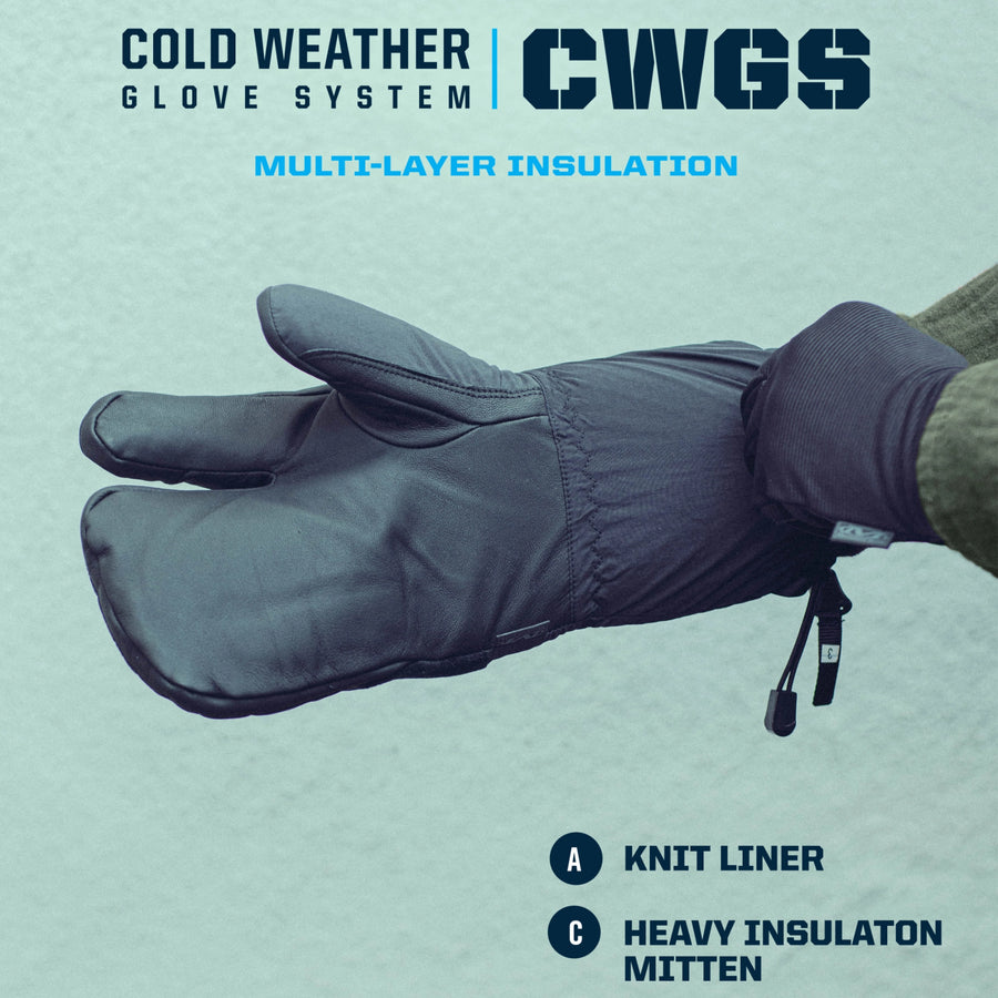 Mechanix Coldwork™ Heavy Insulation Mitten - Black