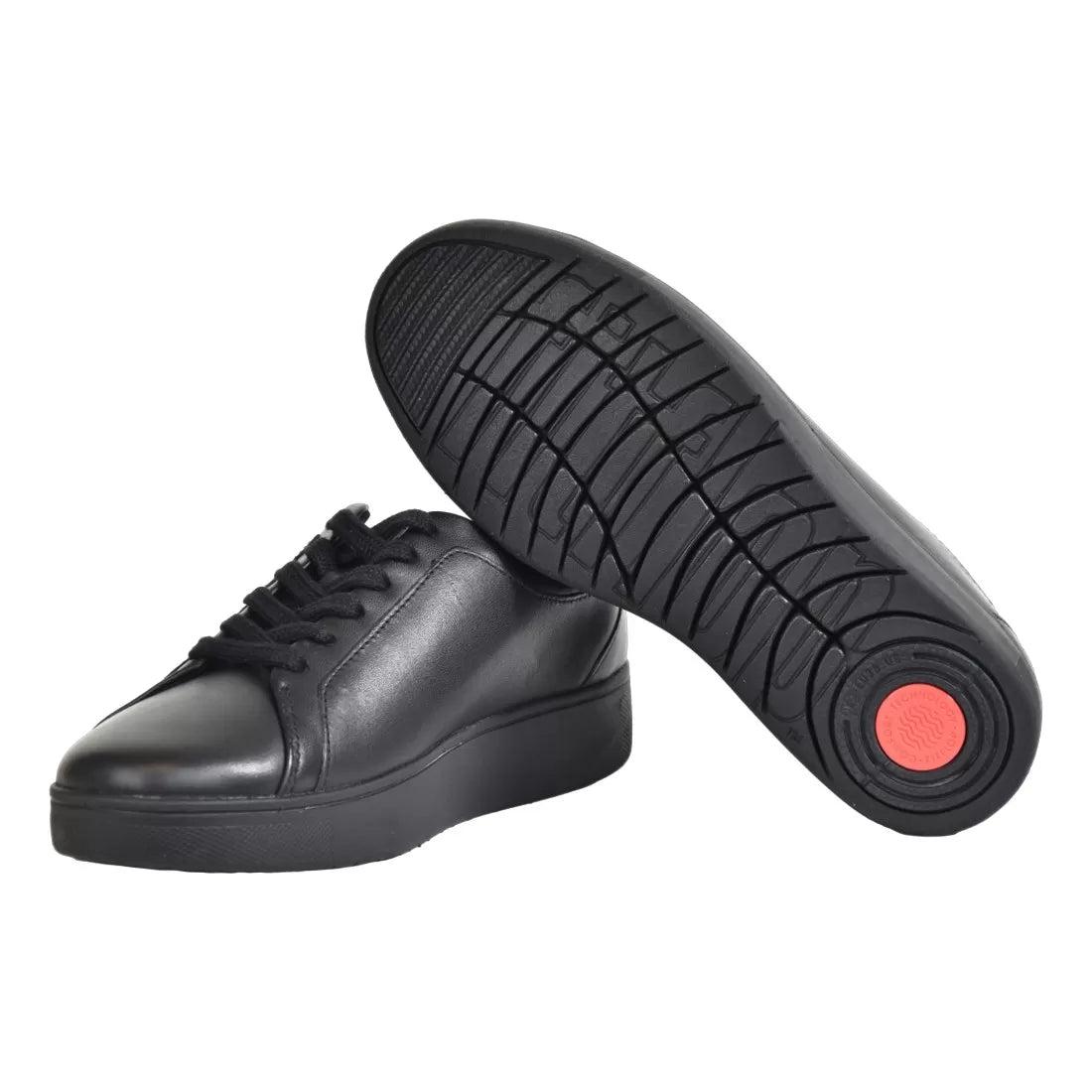 FitFlop Rally Sneakers Leather All Black