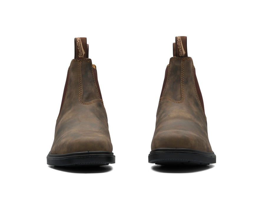 Blundstone Dress Boot 1306, Rustic Brown (Unisex)