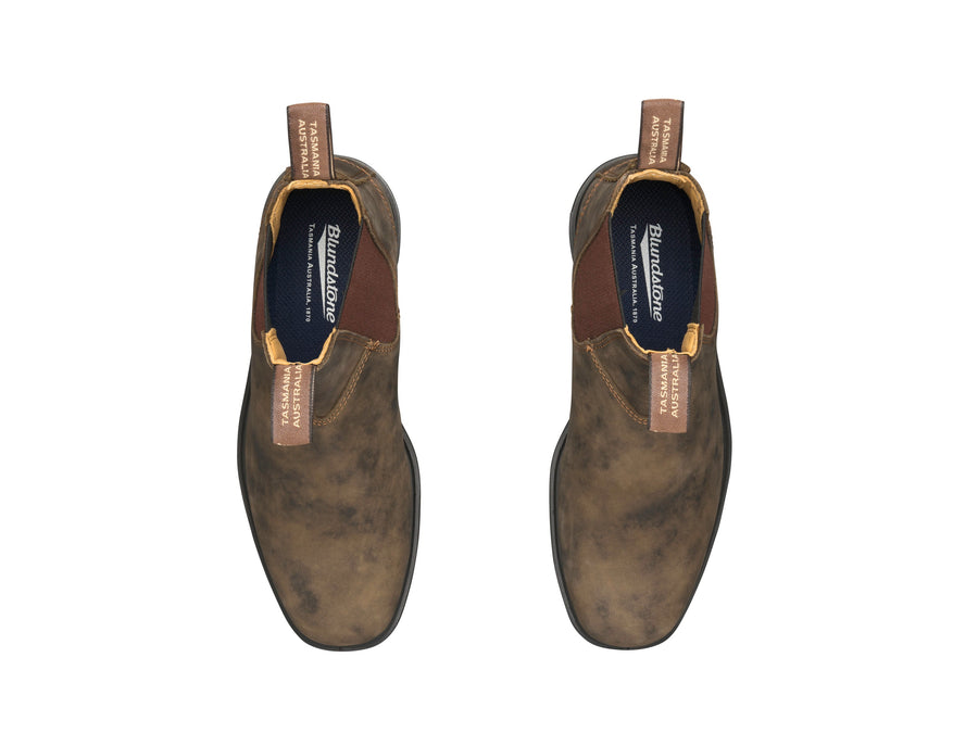 Blundstone Dress Boot 1306, Rustic Brown (Unisex)