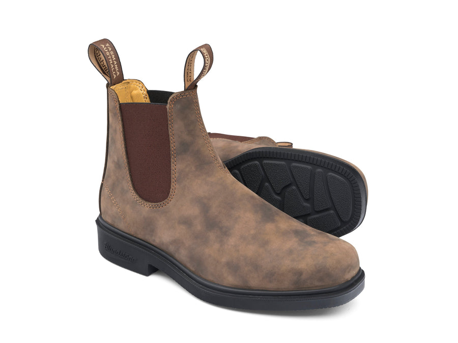 Blundstone Dress Boot 1306, Rustic Brown (Unisex)