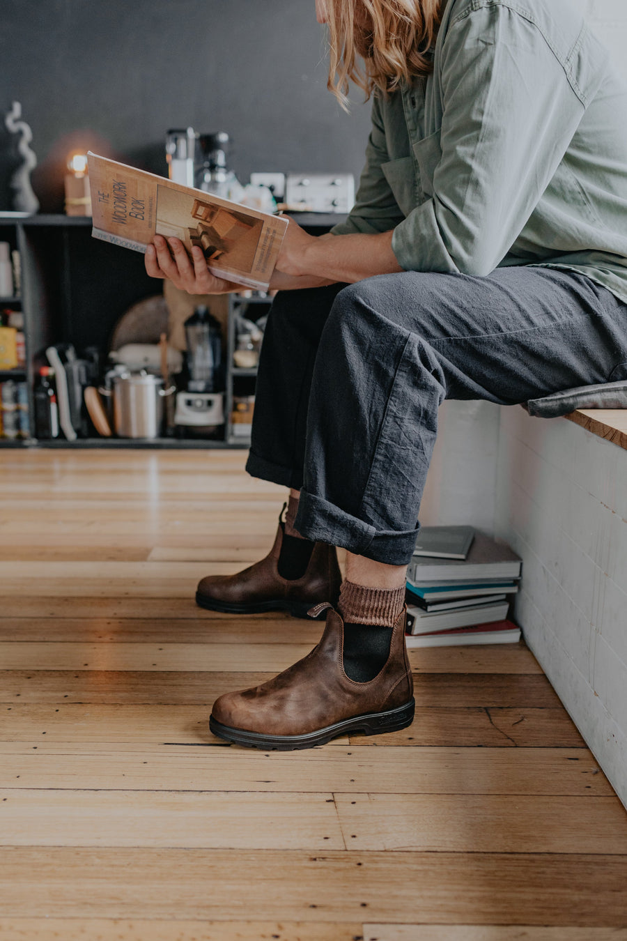 Blundstone Classic Series 1609, Antique Brown (Unisex)