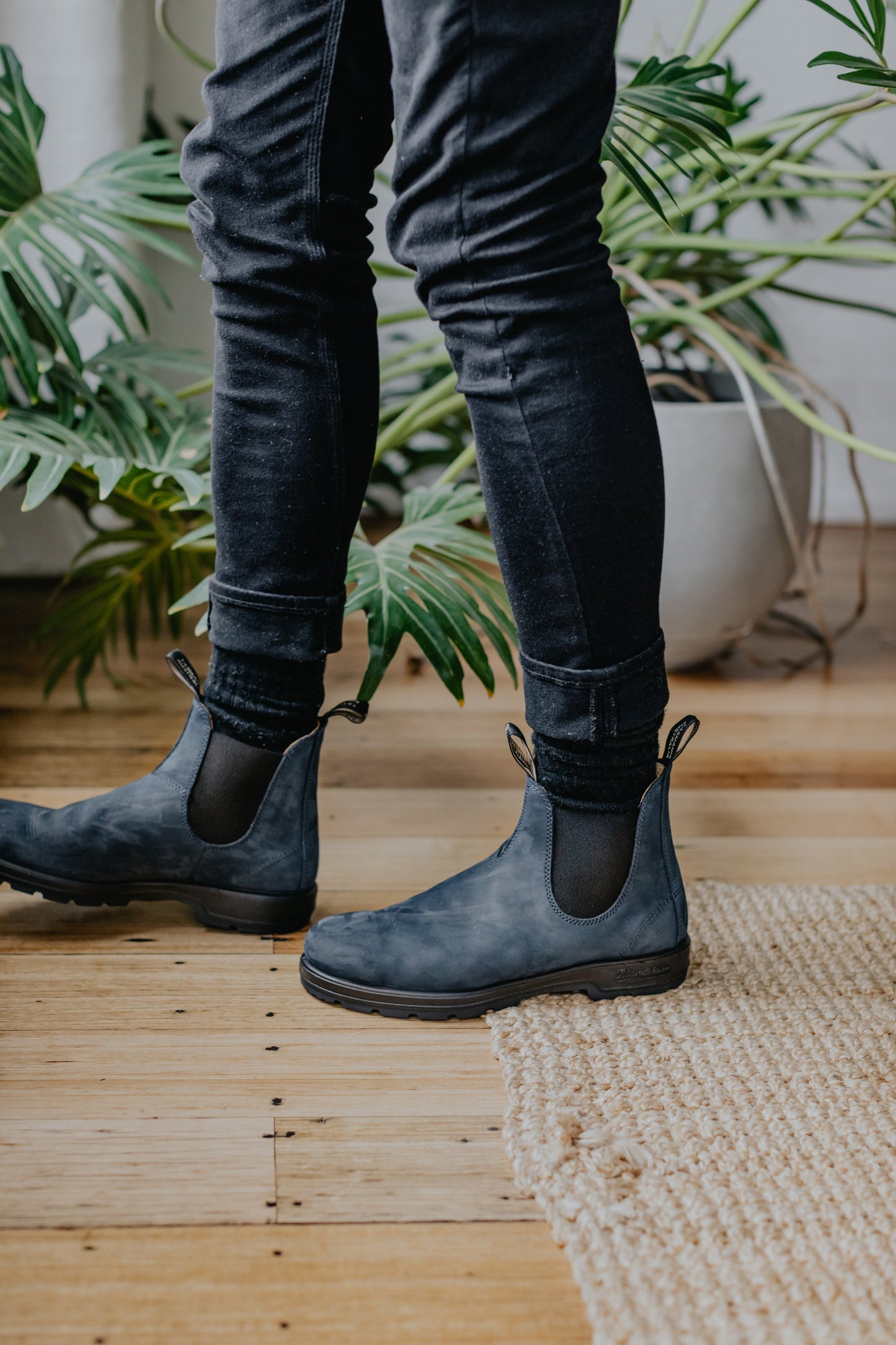 Blundstone Classic Series 1940, Navy Nubuck (Unisex)