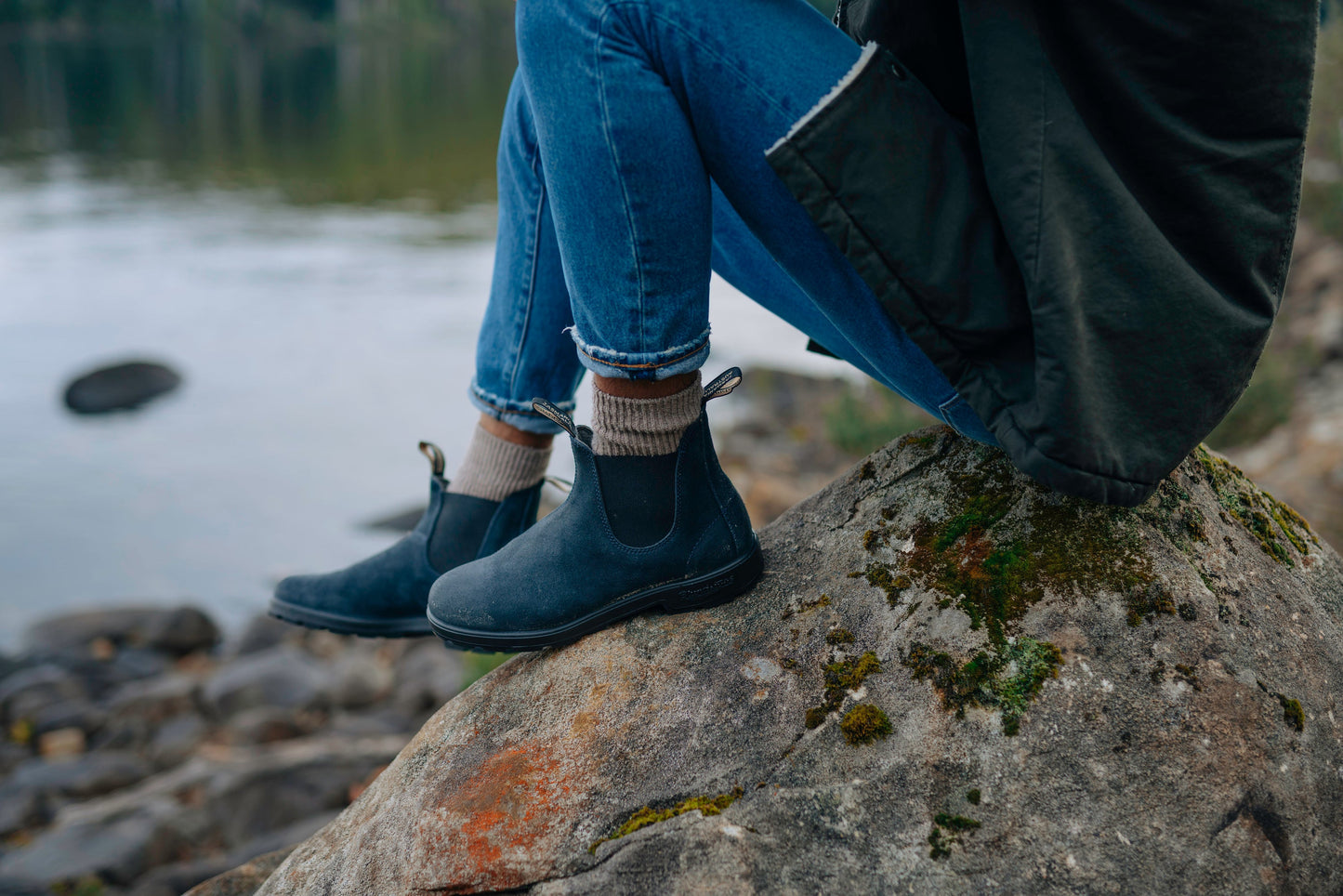 Blundstone Classic Series 1940, Navy Nubuck (Unisex)