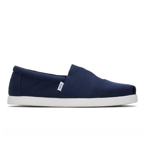 Toms Alp Fwd Navy Recycled Cotton Canvas