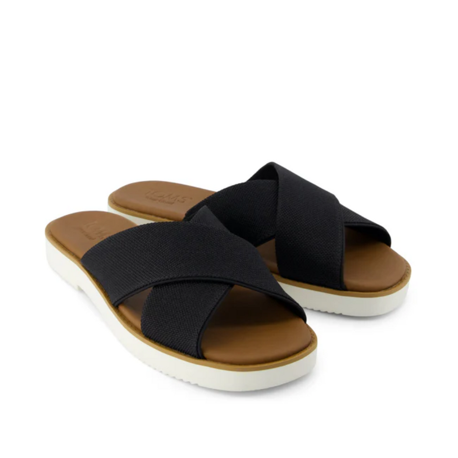 Toms Mae Crossover Black Leather