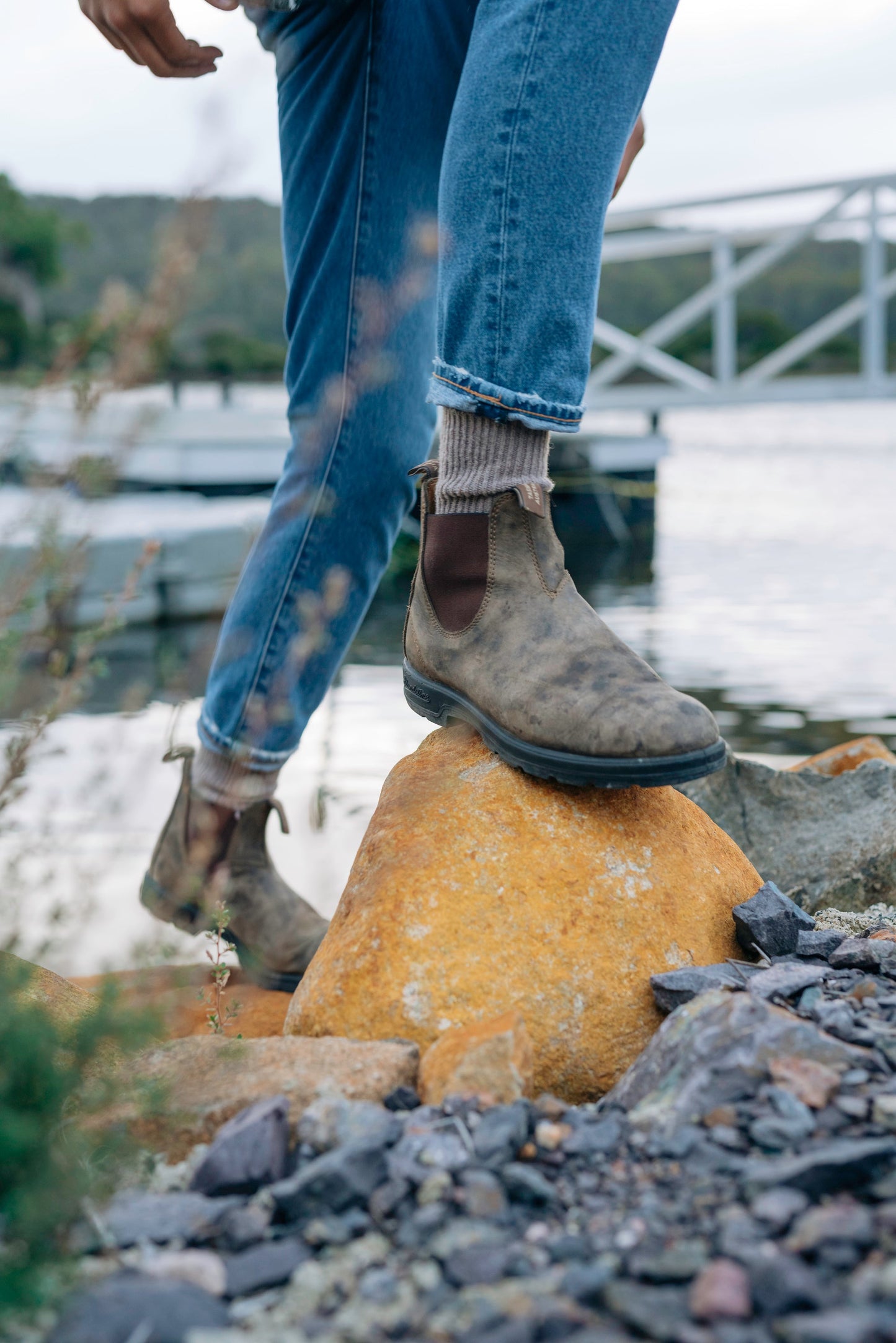 Blundstone Classic Series 585, Rustic Brown (Unisex)