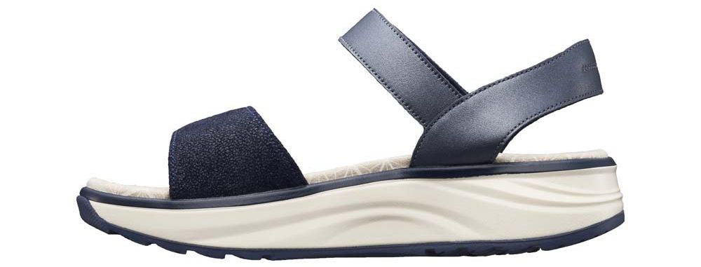 Joya Flores Sandaler, Dark Blue (Dame)