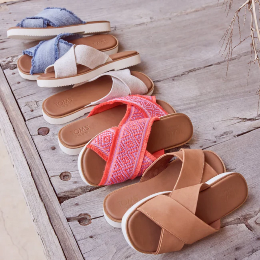 Toms Mae Crossover Brown Leather