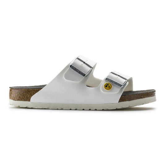 Birkenstock Arizona ESD, White (Unisex)