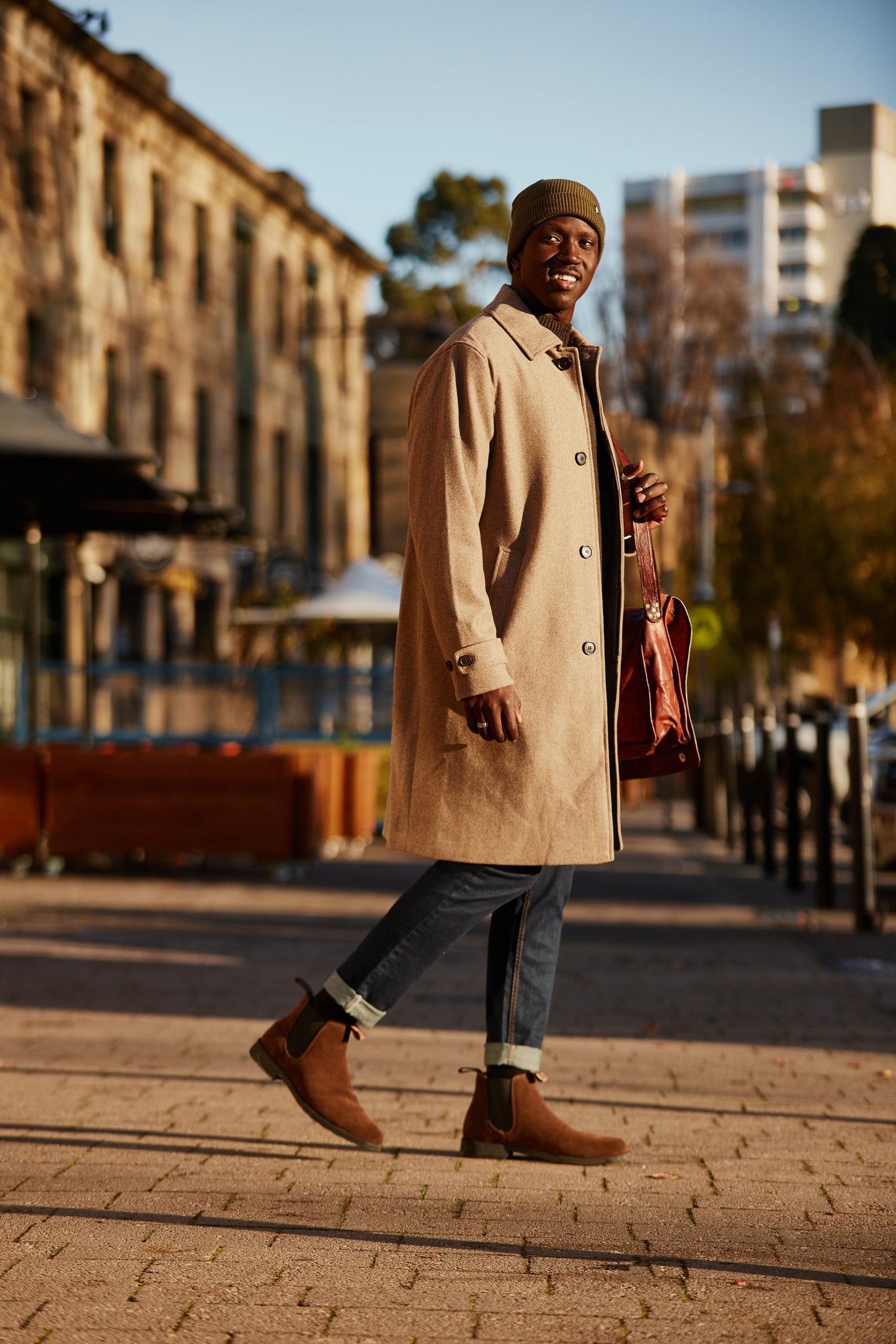 Blundstone Ankle Boot 2391, Brown Suede (Unisex)