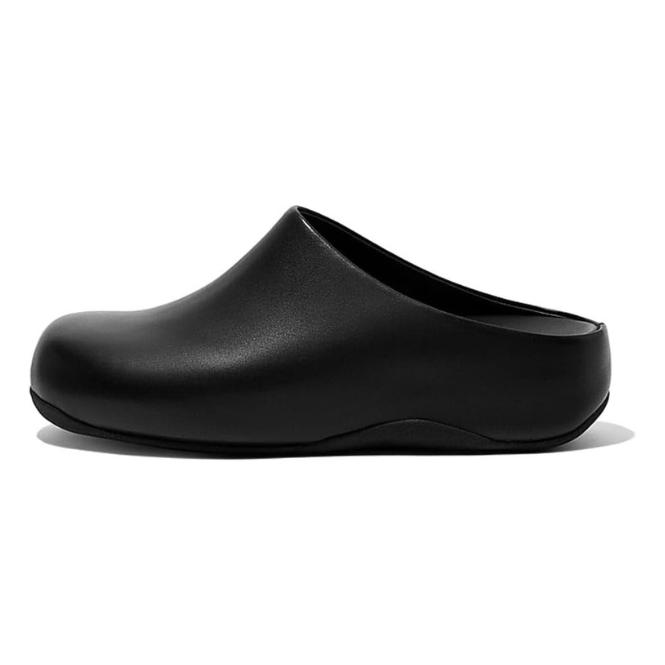 FitFlop Shuv Patent Black