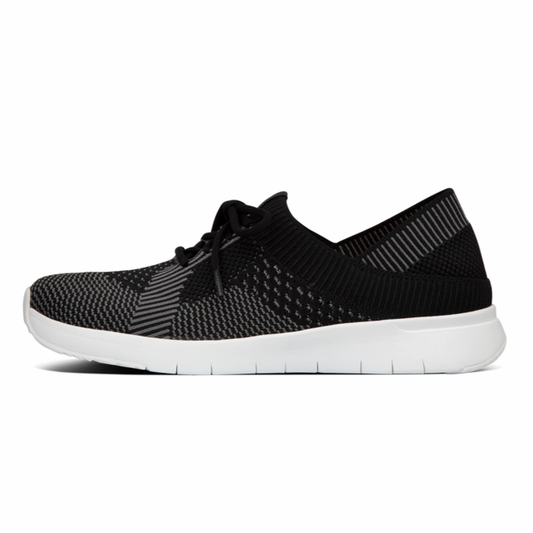 FitFlop Marble Knit Black/ Charcoal Grey