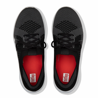 FitFlop Marble Knit Black/ Charcoal Grey