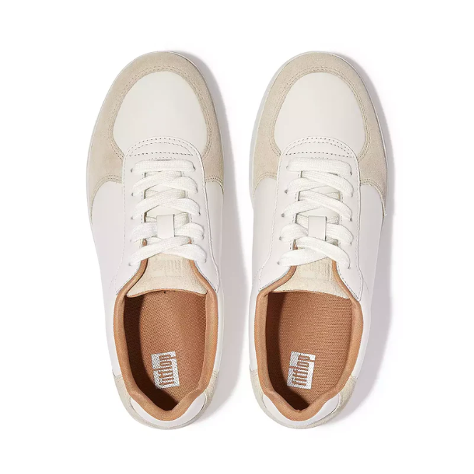 FitFlop Rally Sneakers Leather Urban White