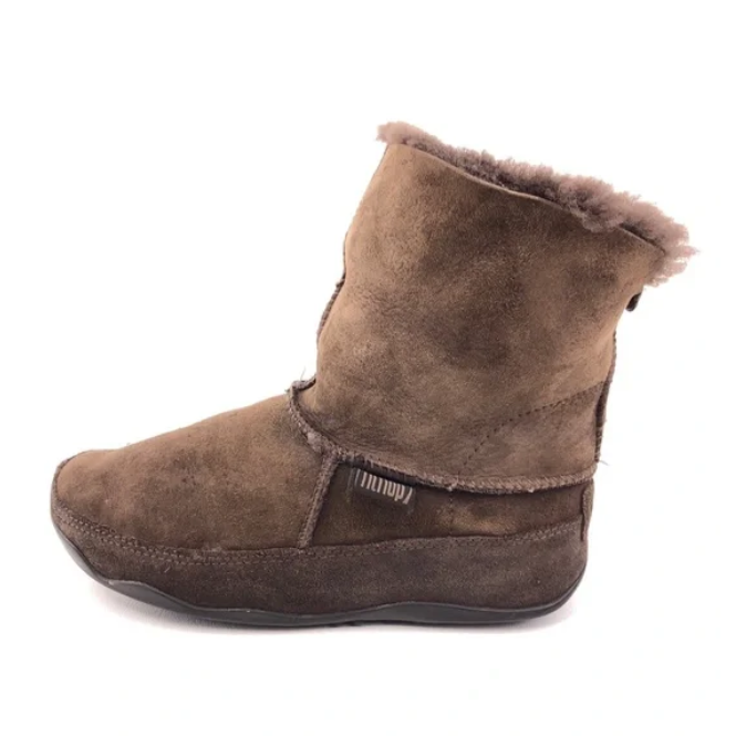 FitFlop Mukluk Chocolate