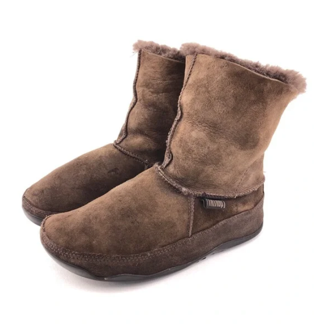 FitFlop Mukluk Chocolate