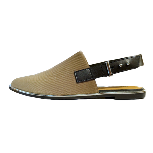 UN Dorothy Mule Lo Beige Fade+Black