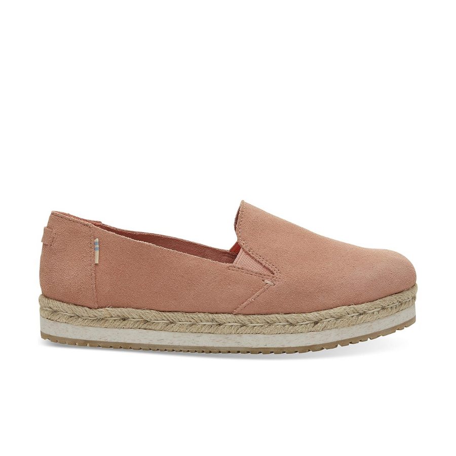 Toms Palma Coral Pink Suede