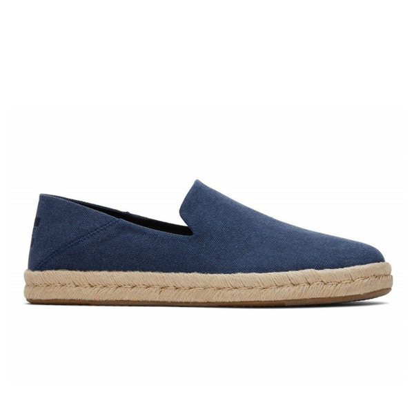 Toms Santiago Navy Recycled Canvas