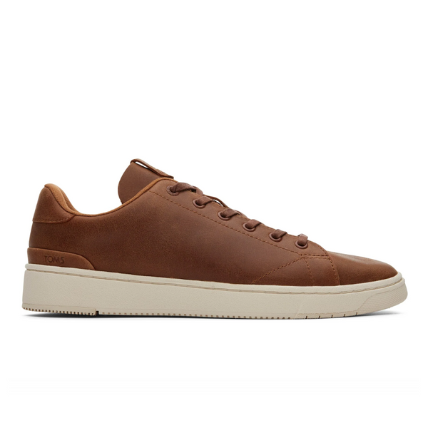 Toms Travel Low Leather Tan