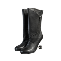 UN Eamz Zip Boot Black