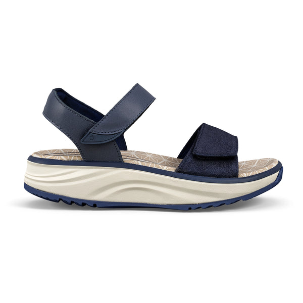 Joya Flores Sandaler, Dark Blue (Dame)