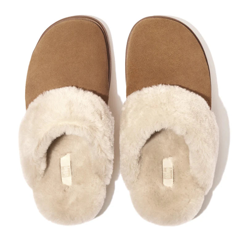 FitFlop Gen-FF Shearling Suede Slippers