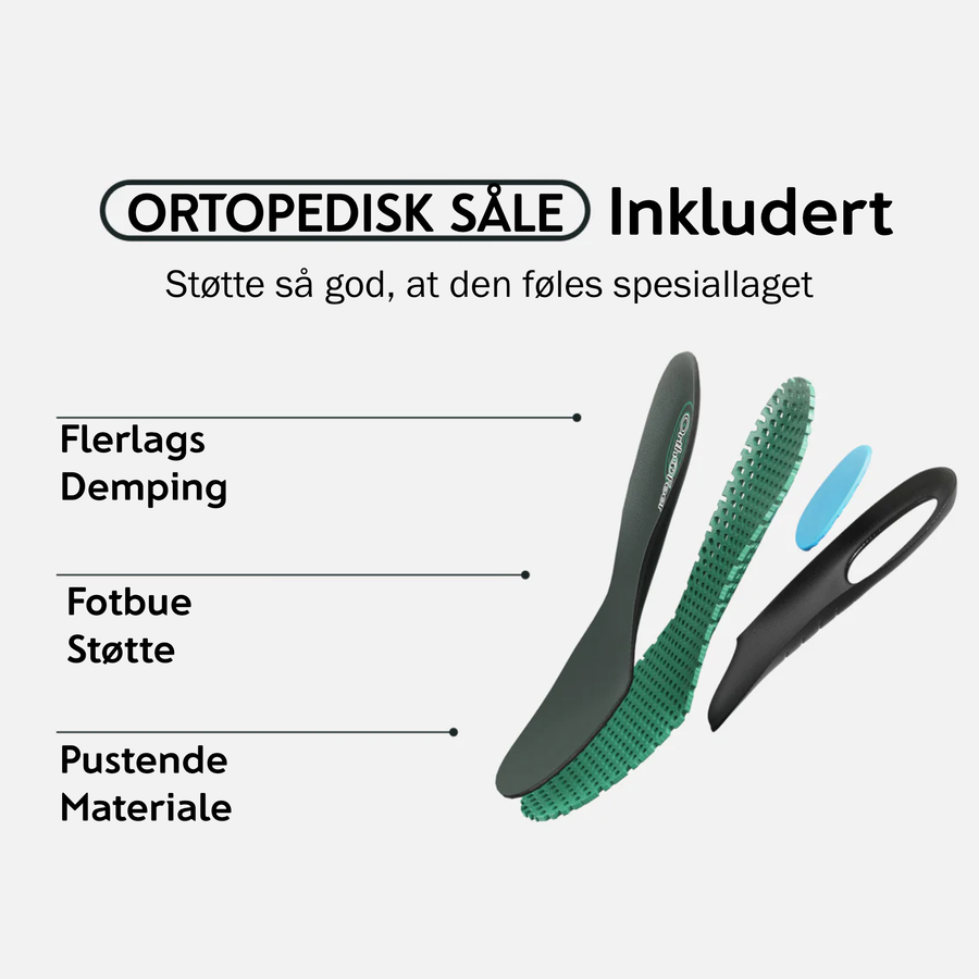 Orthofeet Tilos Black (Herre)