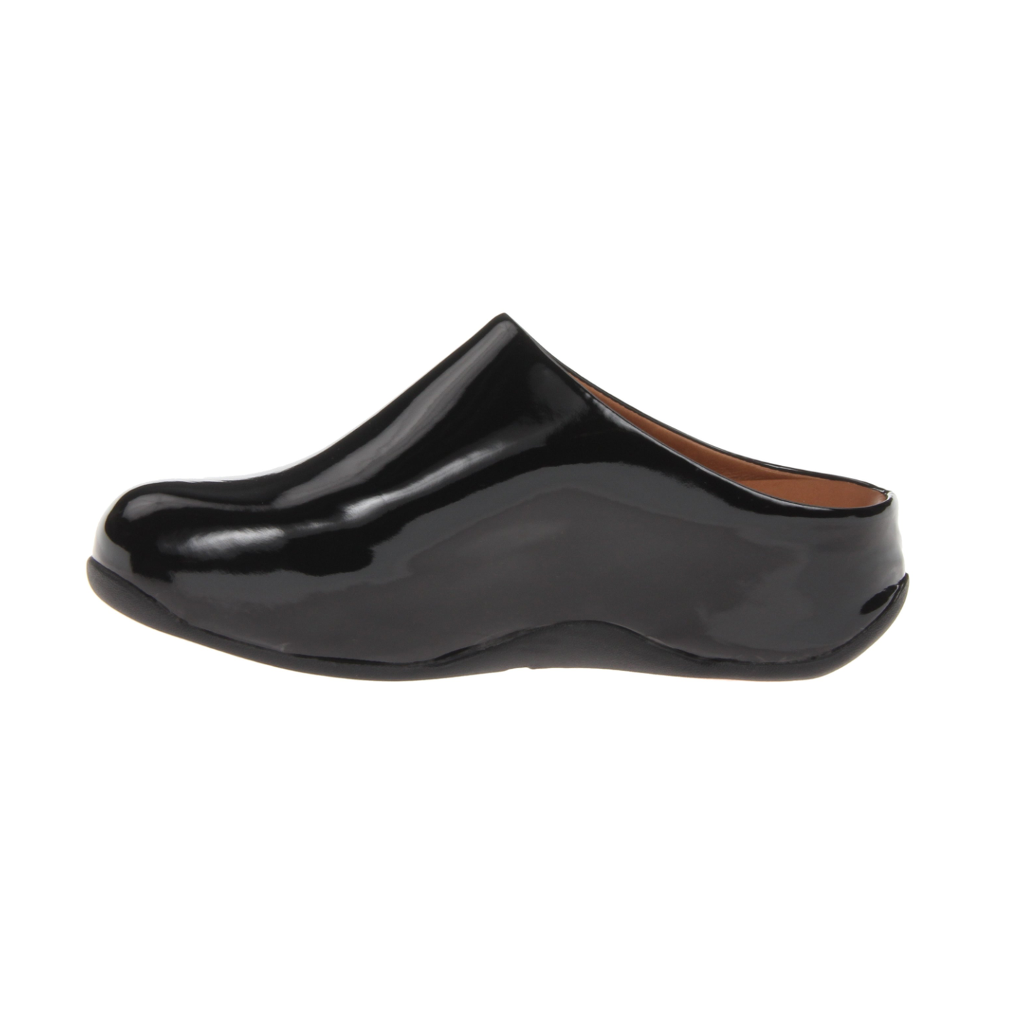 FitFlop Shuv Patent Black