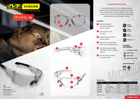 Mechanix Tactical Type-N | Amber Frame | Amber Lens