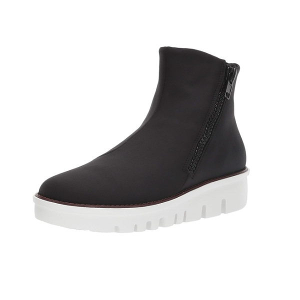 FitFlop Chunky Zip Ankle Boot Black