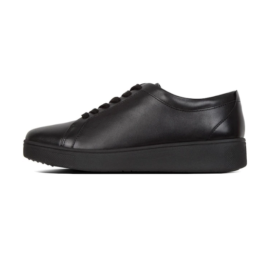 FitFlop Rally Sneakers Leather All Black
