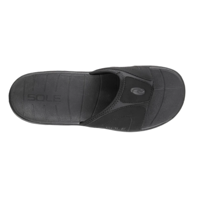 SOLE Men's Sport Slide Jet Black/ Noir